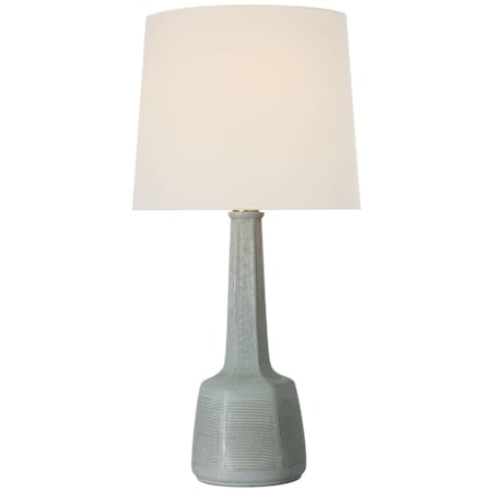 Visual Comfort Lerio 31" Tall Vase Table Lamp Dusted Jade