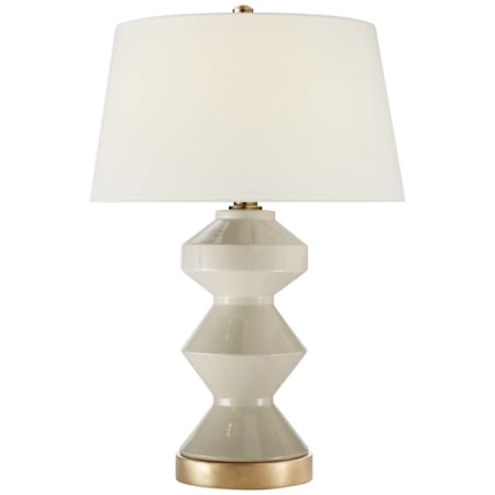 Visual Comfort Weller 28" Tall Buffet Table Lamp Coconut Porcelain