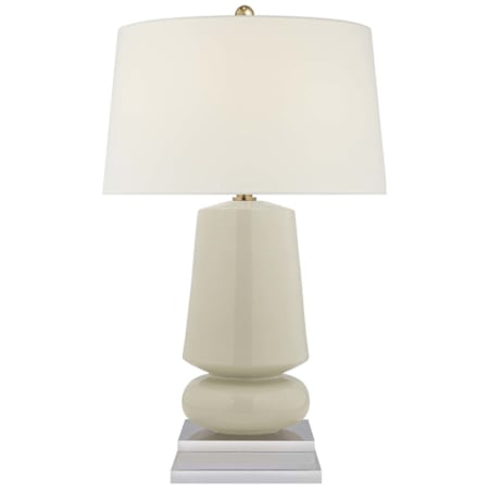 Visual Comfort Parisienne 29" Tall Buffet Table Lamp Coconut Porcelain