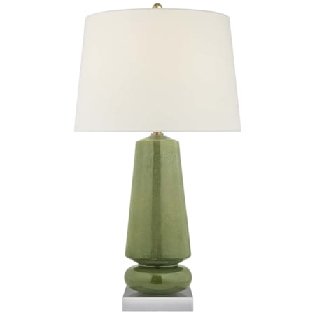 Visual Comfort Parisienne 35" Tall Buffet Table Lamp Shellish Kiwi