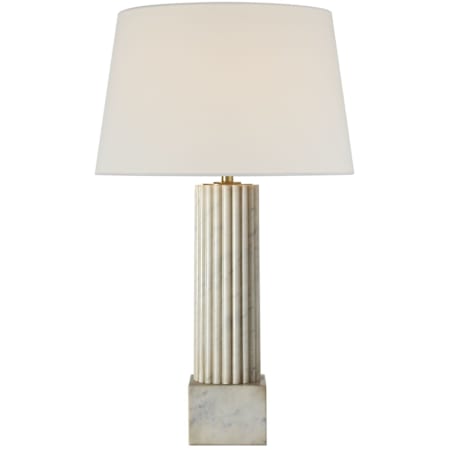 Visual Comfort Reeve 30" Tall Buffet Table Lamp Vintage Carrara