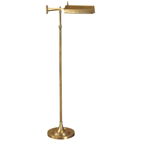 Visual Comfort Dorchester 63" Swing Arm Pharmacy Floor Lamp by Chapman & Myers Antique Burnished Brass