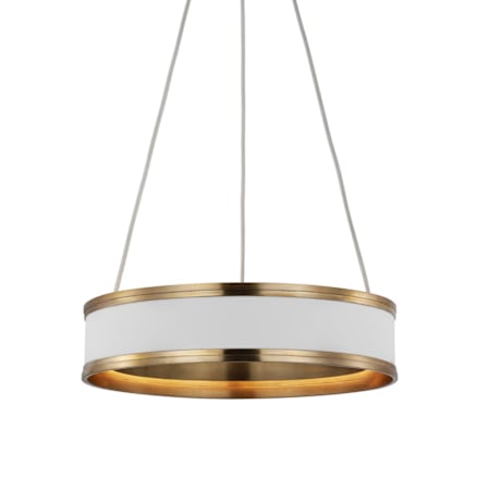 Visual Comfort Connery 14" Wide LED Pendant Matte White