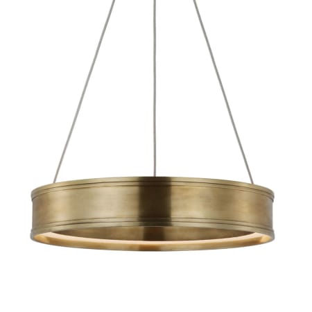 Visual Comfort Connery 18" Wide LED Ring Chandelier Antique-Burnished Brass
