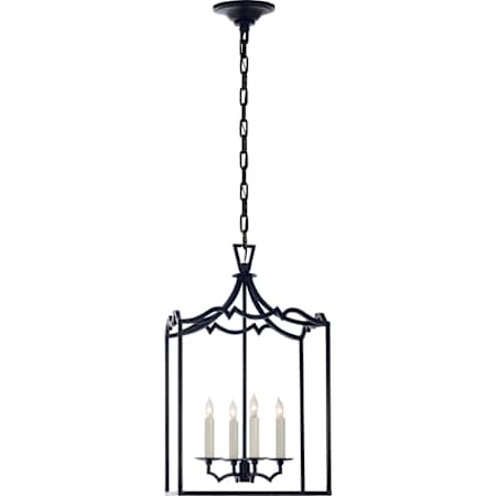 Visual Comfort Darlana 13" Small Fancy Lantern by E. F. Chapman Aged Iron