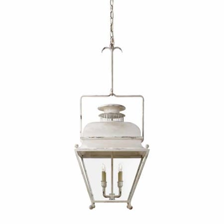 Visual Comfort Holborn 18" Pendant Light by E. F. Chapman Old White