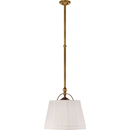 Visual Comfort Sloane 15" Pendant Light by E. F. Chapman Antique Burnished Brass