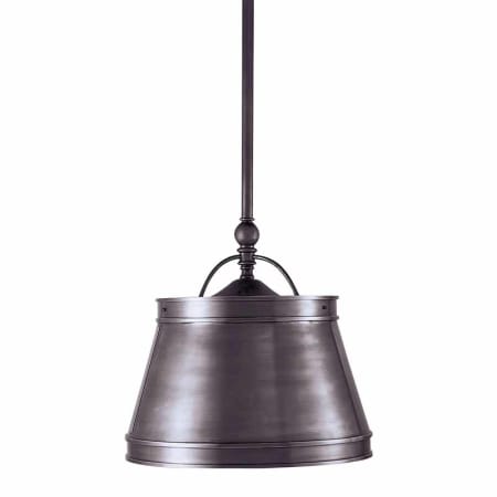 Visual Comfort Sloane 15" Pendant Light by E. F. Chapman Bronze