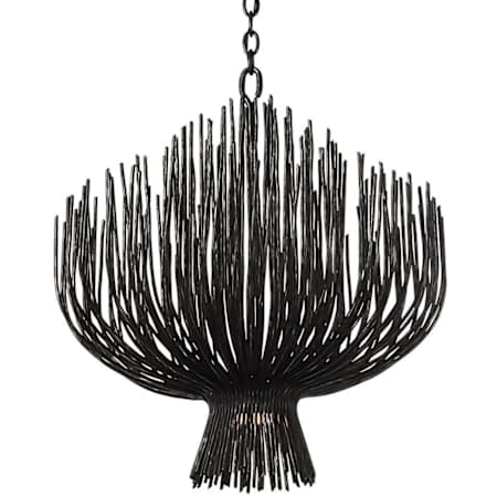 Visual Comfort Astra 32" Wide LED Chandelier Aged Iron