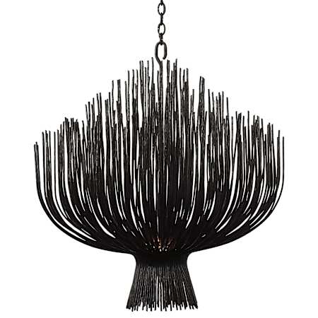 Visual Comfort Astra 42" Wide LED Chandelier Aged Iron