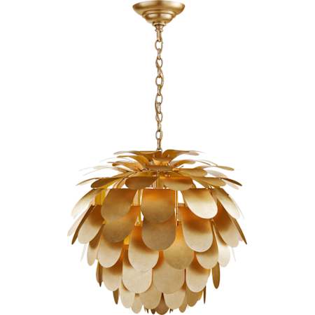 Visual Comfort Cynara 29" Large Chandelier by E.F. Chapman Gild