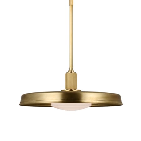 Visual Comfort Ruhlmann 24" Wide Pendant Antique-Burnished Brass