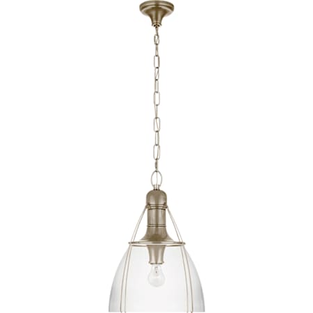 Visual Comfort Prestwick 18" Wide Pendant Antique Nickel