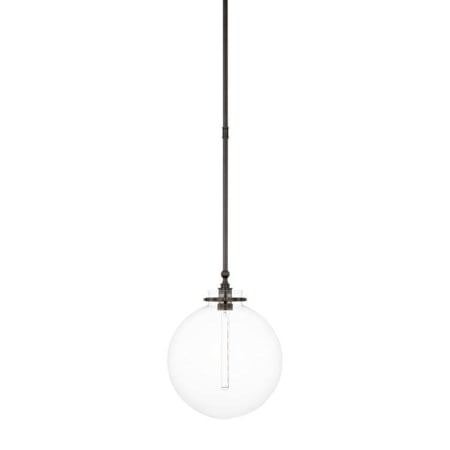 Visual Comfort Parkington 14" Wide Pendant Bronze / Clear Glass