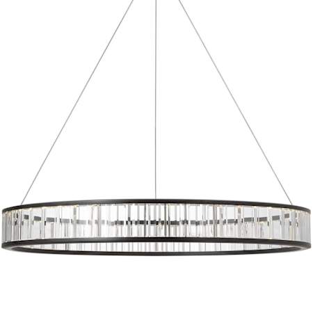 Visual Comfort Iterna 40" Wide LED Ring Chandelier Modern Iron