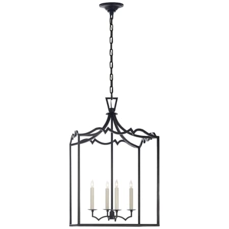 Visual Comfort Darlana 17" Fancy Lantern by E. F. Chapman Aged Iron