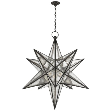 Visual Comfort Moravian Star 48" XL Star Lantern by E. F. Chapman Aged Iron
