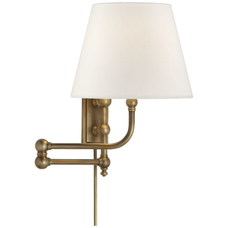 Visual Comfort Pimlico 17" Tall Wall Sconce Antique-Burnished Brass