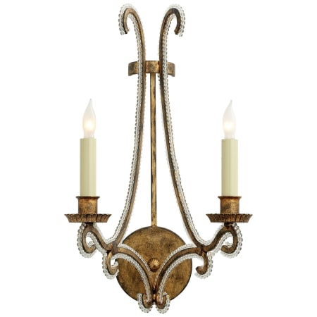 Visual Comfort Oslo 9-3/4" Wide Wall Sconce Gilded Iron