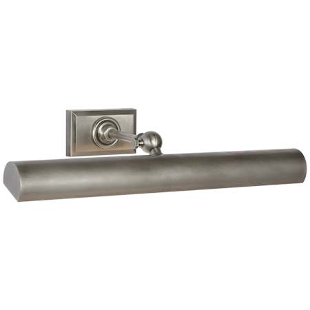 Visual Comfort Cabinet Maker 18" Wide Rechargeable LED Picture Light Antique Nickel