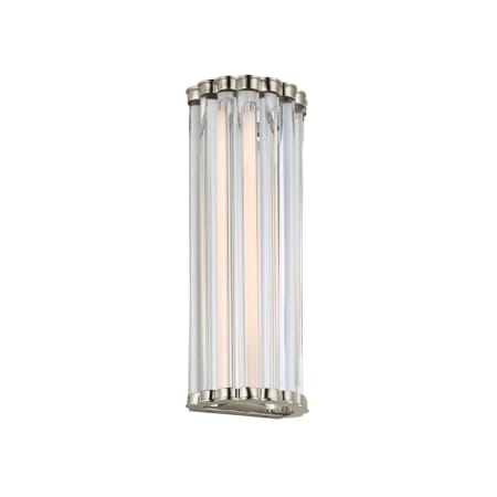 Visual Comfort Kean 14" Tall LED Wall Sconce Polished Nickel