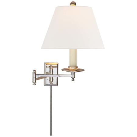 Visual Comfort Dorchester3 15" Tall Wall Sconce Polished Nickel