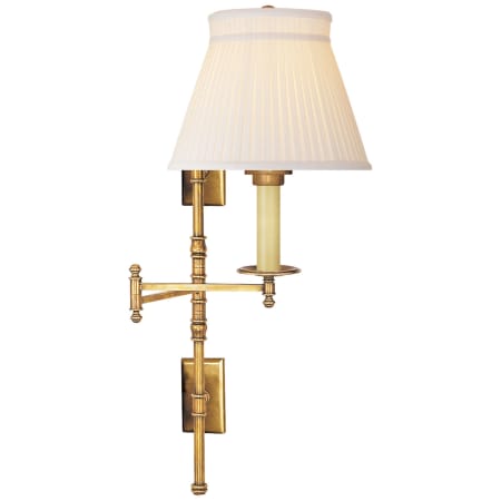 Visual Comfort Dorchester 27" Tall Wall Sconce Antique-Burnished Brass