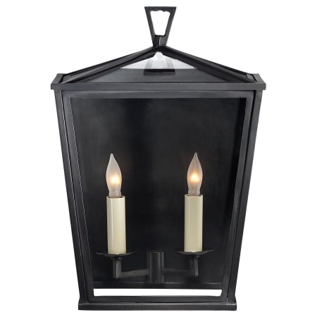 Visual Comfort Darlana 14" Small 3/4 Wall Lantern by Chapman & Myers Bronze