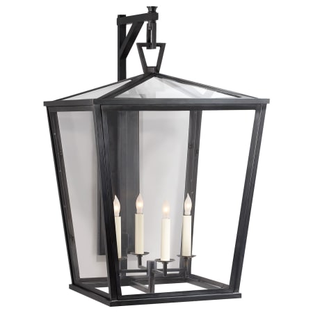 Visual Comfort Darlana 28" Large Bracketed Lantern by Chapman & Myers Bronze
