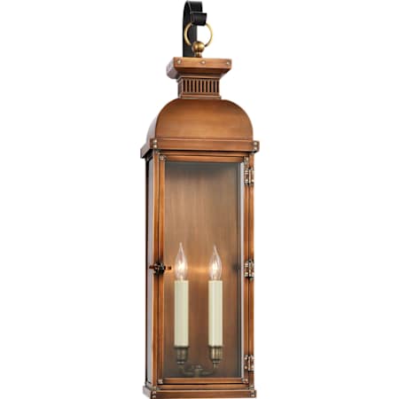 Visual Comfort Suffork 29" Outdoor Wall Light by Chapman & Myers Natural Copper