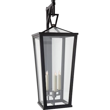 Visual Comfort Darlana 38" Grande Bracketed Wall Lantern by Chapman & Myers Bronze