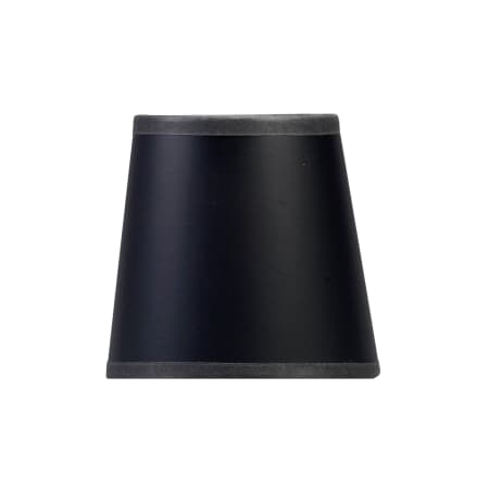 Visual Comfort Clip On Accessory Shade for Visual Comfort Candle Style Fixtures Black Paper