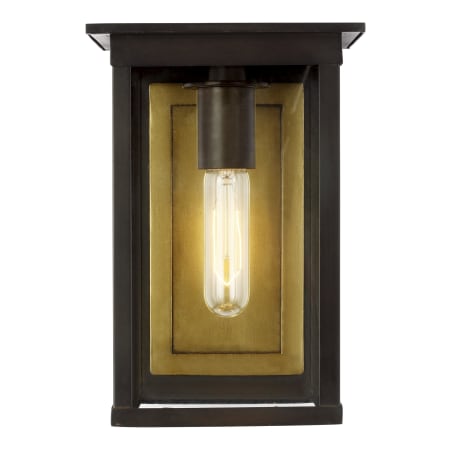 Visual Comfort Freeport 10" Tall Outdoor Wall Sconce Heritage Copper