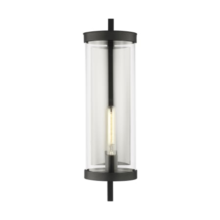 Visual Comfort Eastham 24" Tall Wall Sconce Textured Black