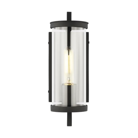 Visual Comfort Eastham 13" Tall Wall Sconce Textured Black