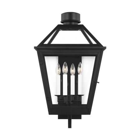 Visual Comfort Hyannis 4 Light 28" Tall Outdoor Wall Sconce Textured Black