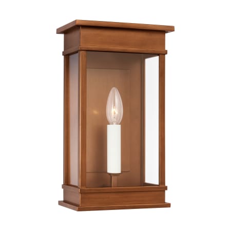 Visual Comfort Cupertino 13" Tall Outdoor Wall Sconce Natural Copper