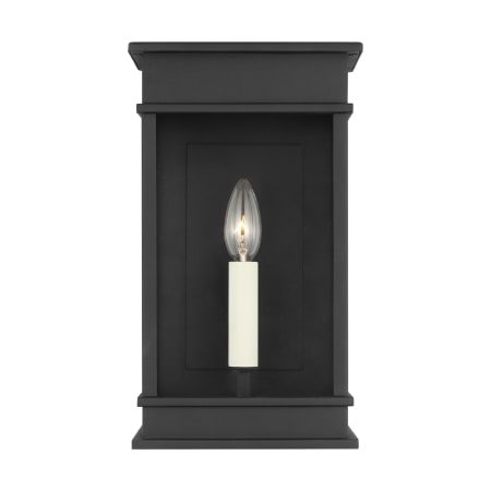 Visual Comfort Cupertino 13" Tall Outdoor Wall Sconce Textured Black