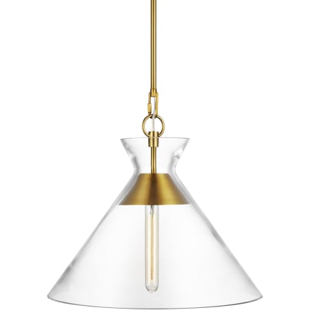 Visual Comfort Atlantic 18" Wide Pendant Burnished Brass