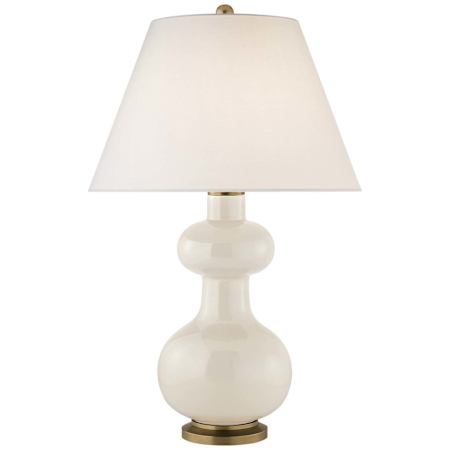 Visual Comfort Chambers 30" Tall Vase Table Lamp Ivory