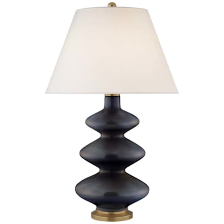 Visual Comfort Smith 30" Tall Vase Table Lamp Mixed Blue Brown