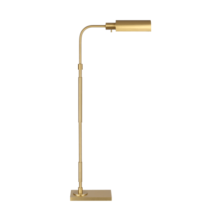 Visual Comfort Kenyon 47" Tall LED Accent Floor Lamp Burnished Brass