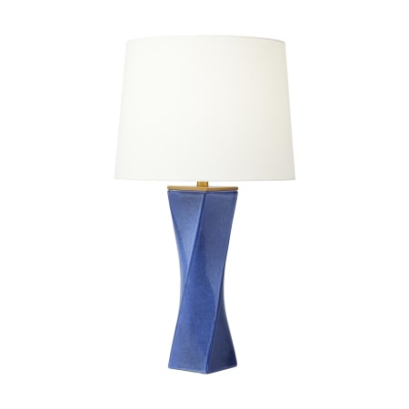 Visual Comfort Lagos 28" Tall LED Accent Table Lamp Frosted Blue