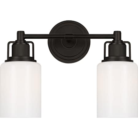Visual Comfort Ashford 2 Light 11" Tall Bathroom Sconce Aged Iron