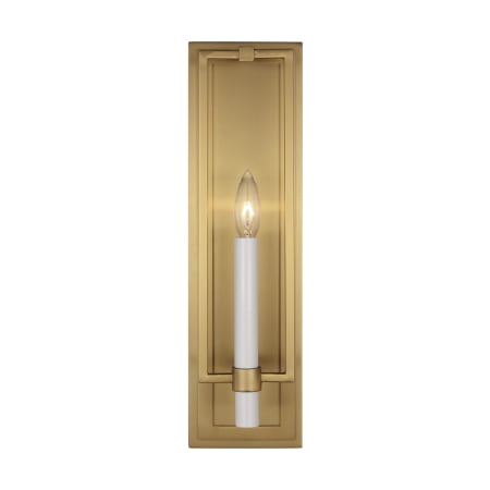 Visual Comfort Marston 18" Tall Wall Sconce Burnished Brass