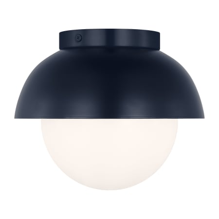 Visual Comfort Hyde 1-Light Medium Flush Mount by Drew & Jonathan Navy