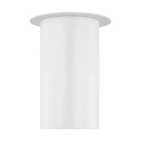 Visual Comfort Archer 1-Light Small Flush Mount by Drew & Jonathan Matte White