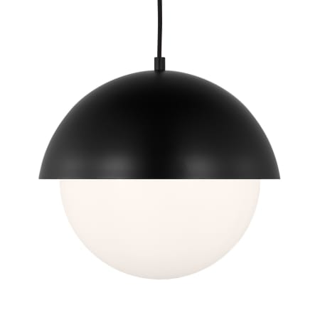Visual Comfort Hyde 1-Light Large Pendant by Drew & Jonathan Midnight Black