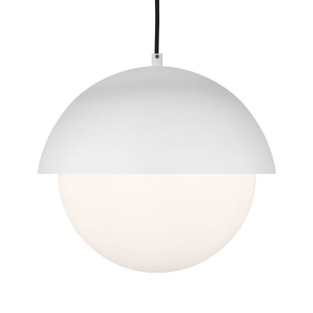 Visual Comfort Hyde 1-Light Large Pendant by Drew & Jonathan Matte White