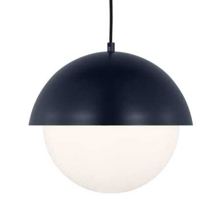 Visual Comfort Hyde 1-Light Large Pendant by Drew & Jonathan Navy